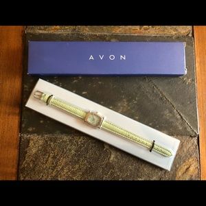 Avon Fashion Colored Textured Strap Watch